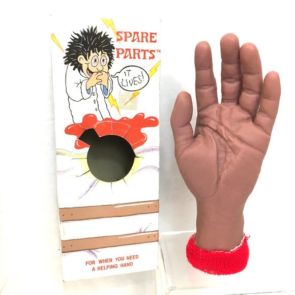 Realistic Hand Spare Parts Prop Russ Berrie Vintage 80’s - Picture 1 of 12